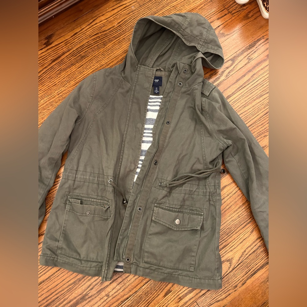 Green Utility/Cargo Jacket